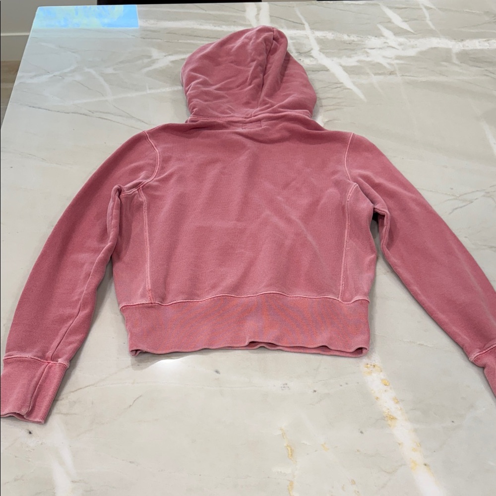 Lucky Brand Pink Hoodie with coy Fish vintage y2k size medium - Picture 6 of 7